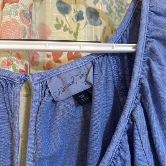 Universal Thread Linen Romper w/ Drawstring - Picture 3 of 3